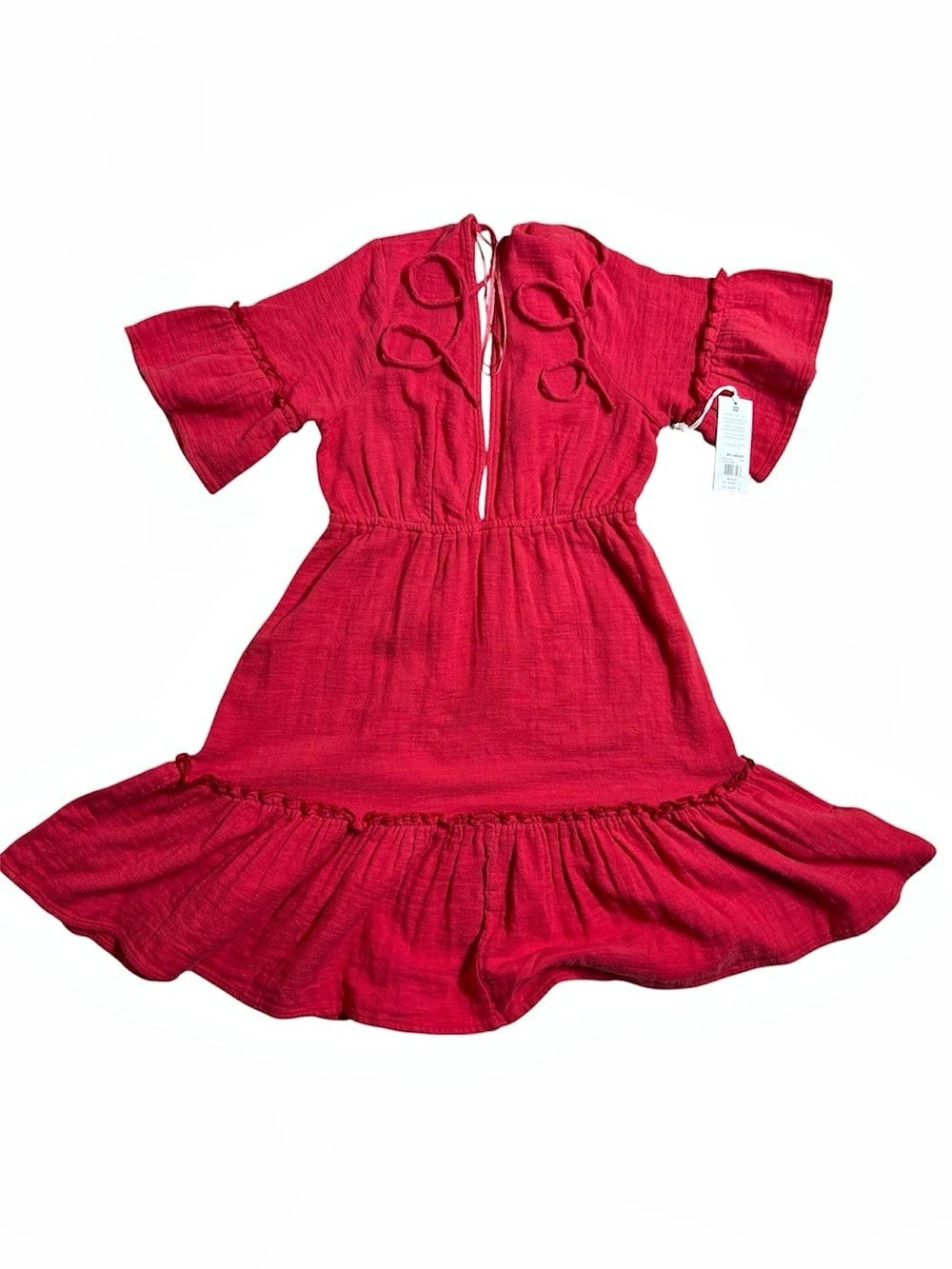 Billabong x Sincerely Jules Lovers Wish Dress Lovers Wish Mini Dress Red Medium